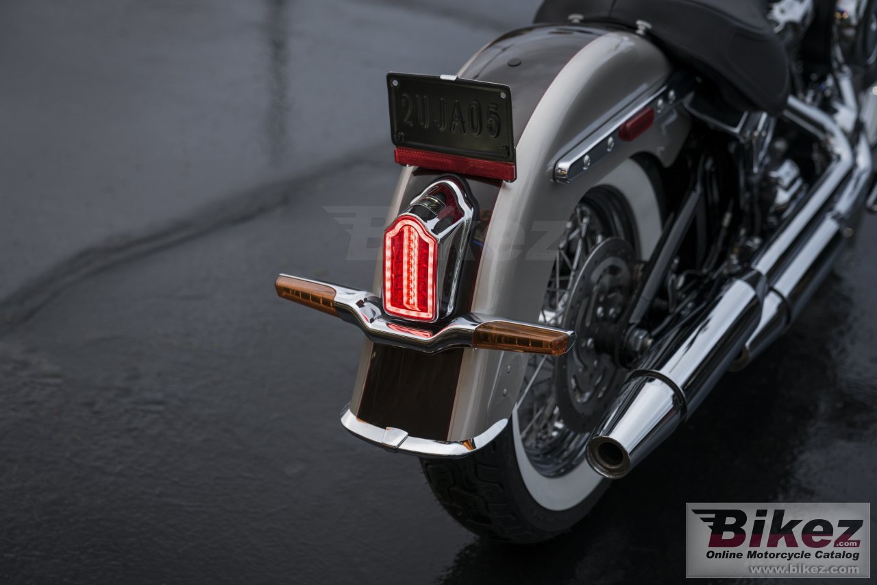 Harley Davidson Softail Deluxe Poster